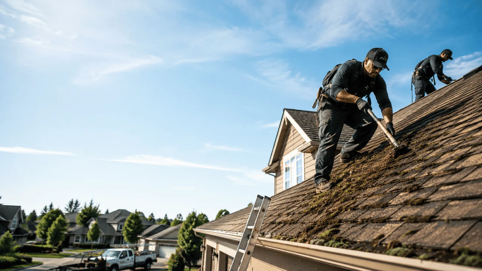 Roof Moss Removal in Dubach, LA near me